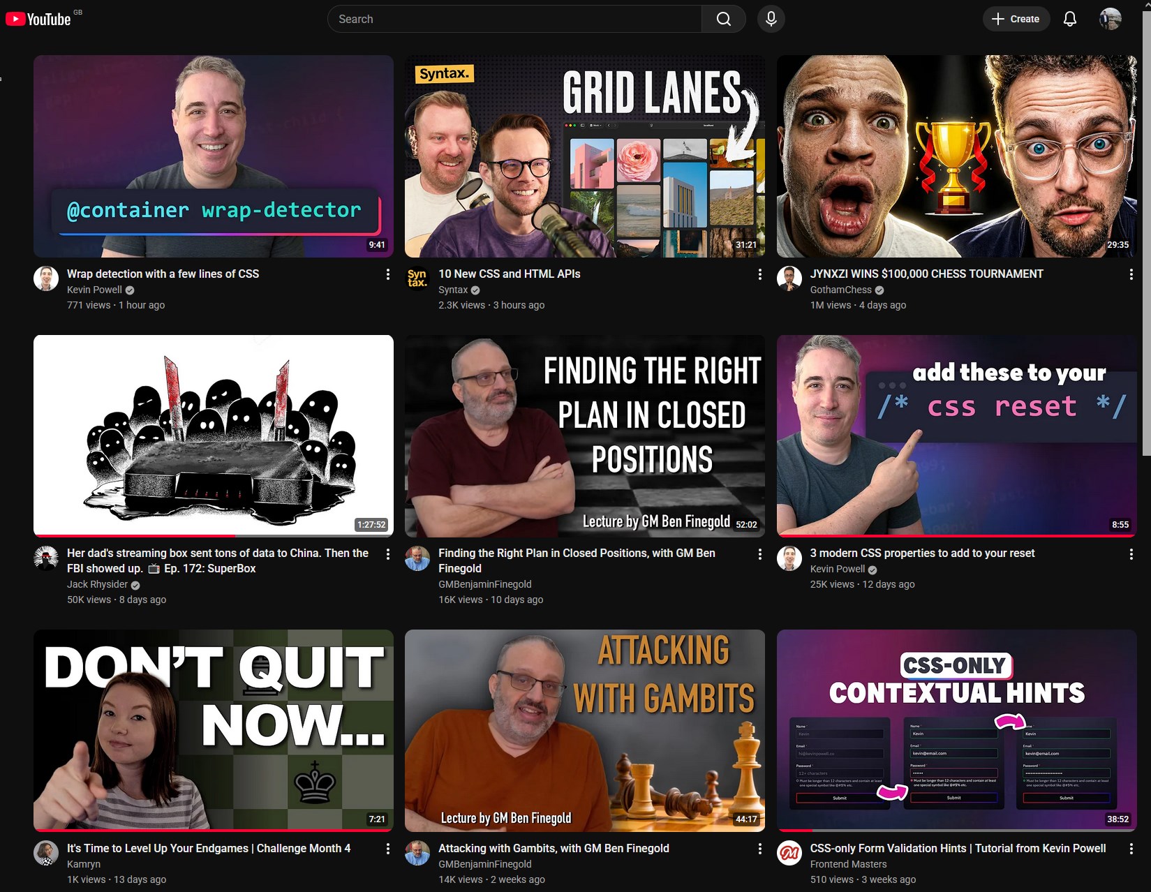 subscription feed with blocktube